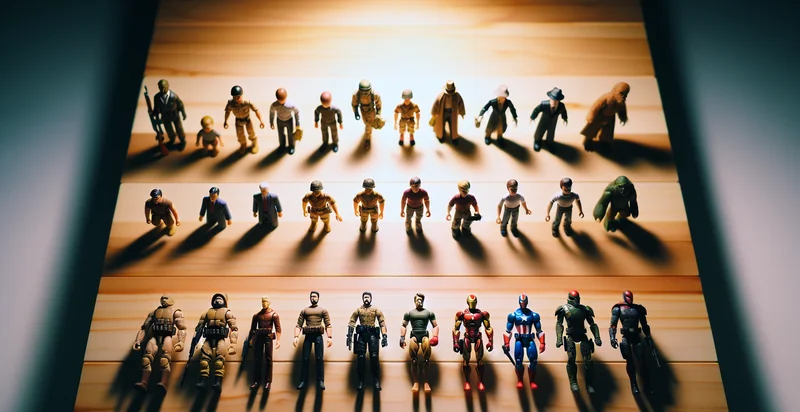 action figure generations identifier