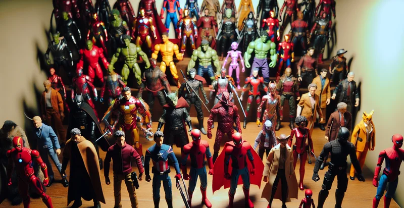 action figure variants identifier