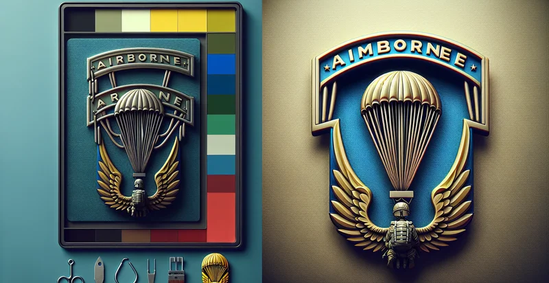 airborne unit emblem identifier