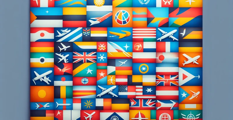 airline alliance flags identifier