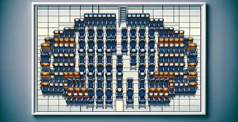 airline seating chart identifier