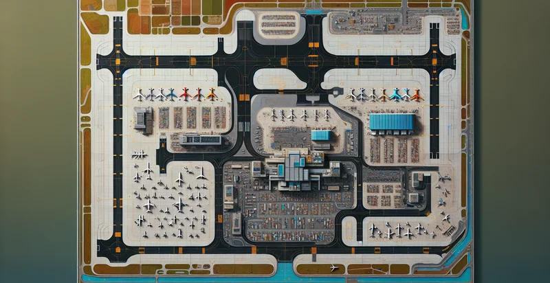 airport layout map identifier