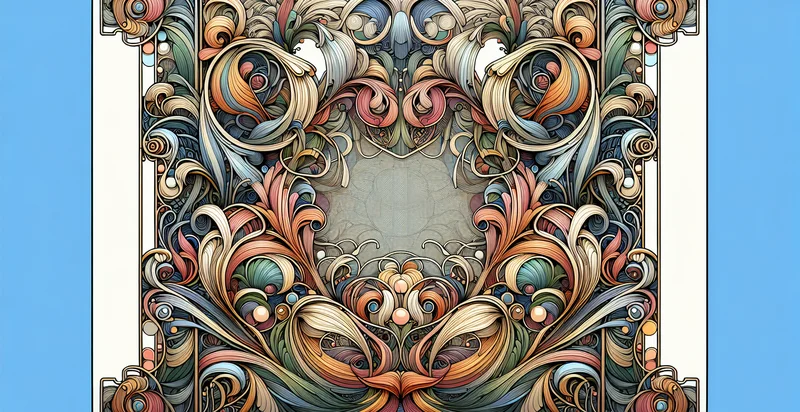 art nouveau pattern identifier