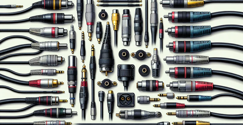 audio cable types identifier