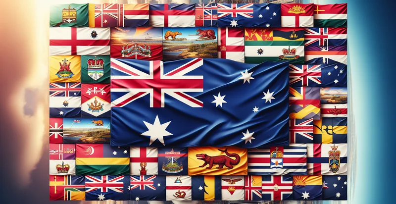 australian territory flags identifier