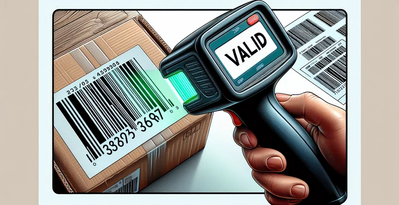 barcode validity identifier