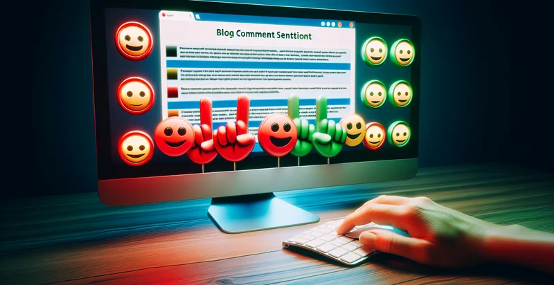 blog comment sentiment identifier