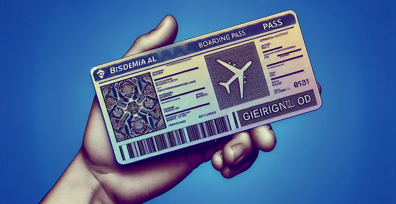 boarding pass authenticity identifier