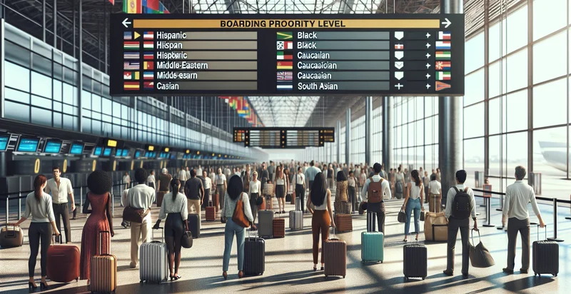 boarding priority level identifier