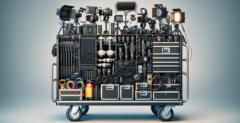 camera cart organization identifier