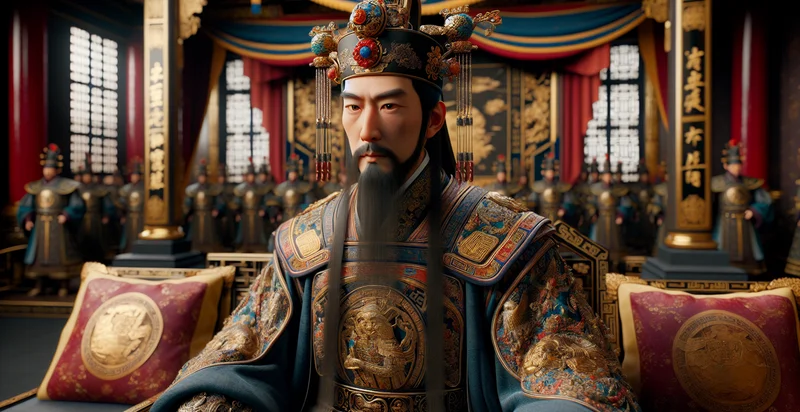 chinese emperor by picture identifier