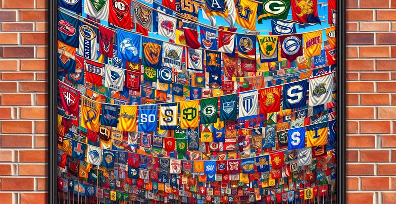 college sports flags identifier