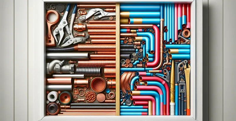 copper vs pex identifier