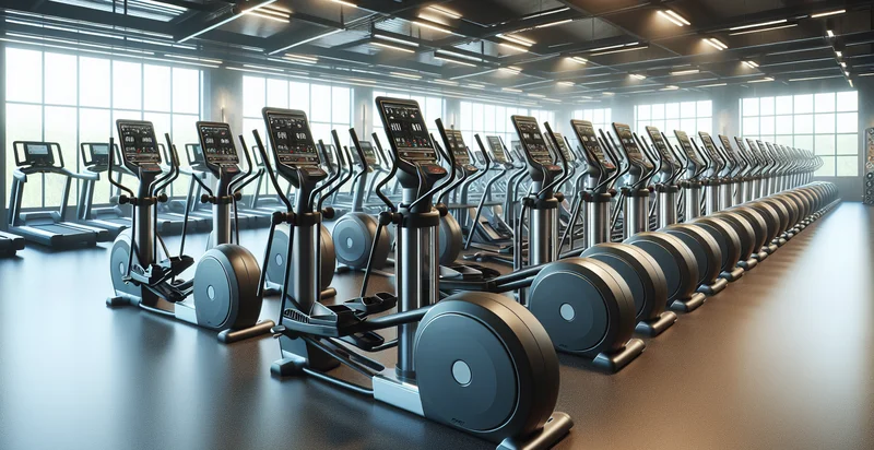 count of ellipticals in a gym identifier