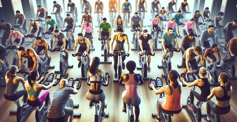 count of people in the spin class identifier