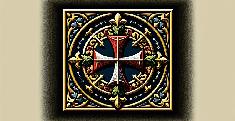 crusader order emblem identifier