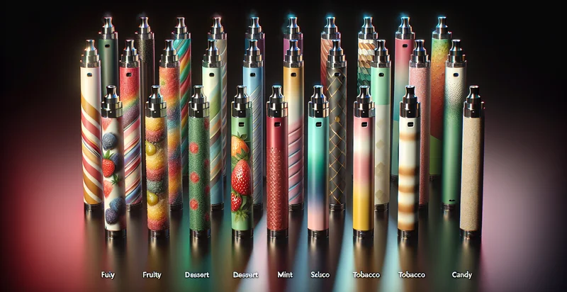 e-cigarette flavor categories identifier