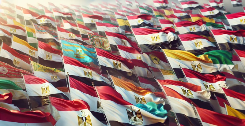 egyptian governorate flags identifier