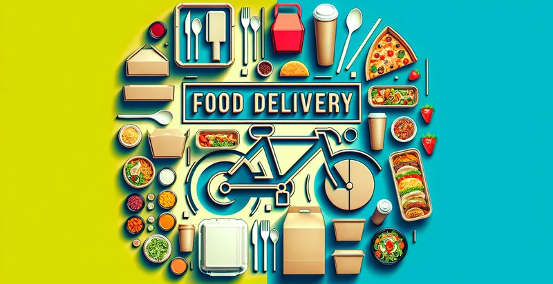 food delivery by logo identifier