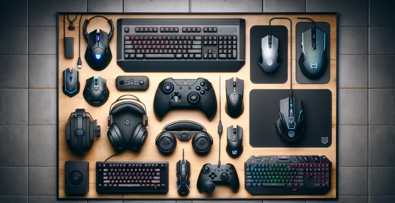 gaming peripherals by logo identifier