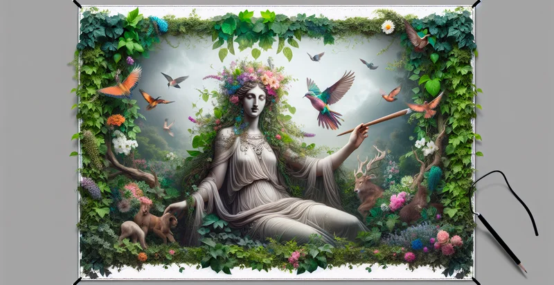 greek nature deity by picture identifier