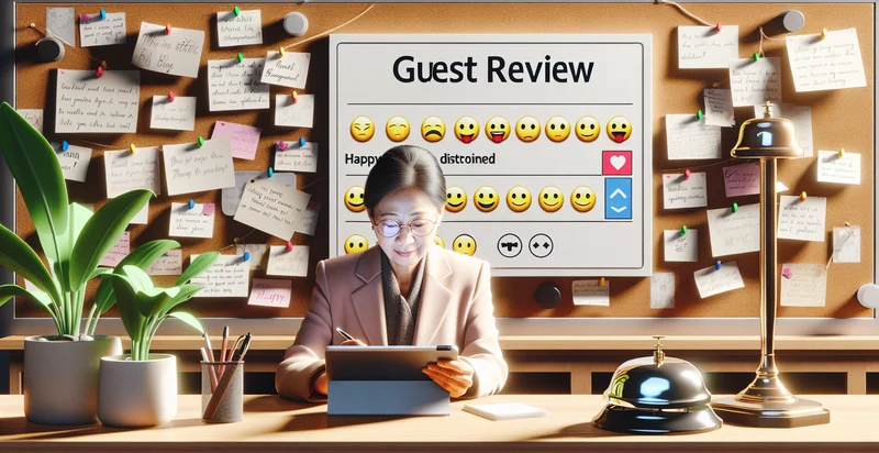 guest reviews sentiment identifier