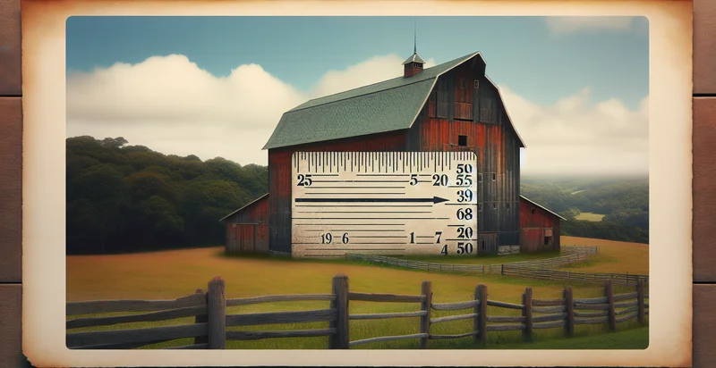 height of barn in feet identifier