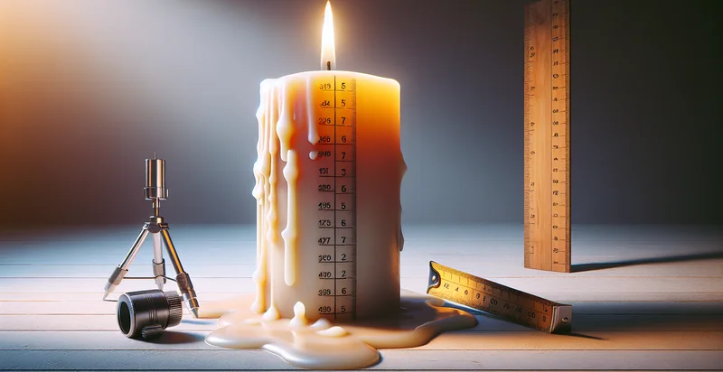 height of candle in inches identifier