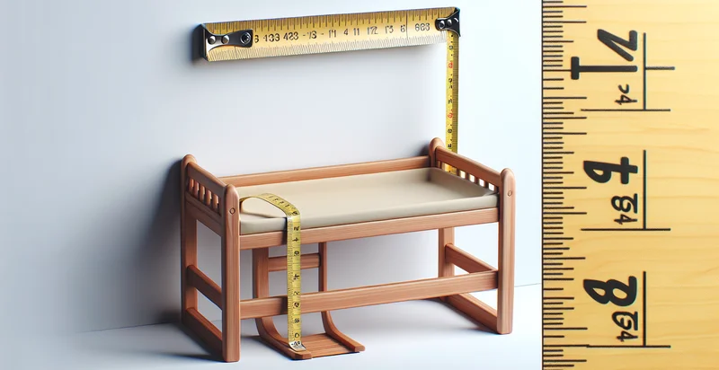 height of changing table in inches identifier