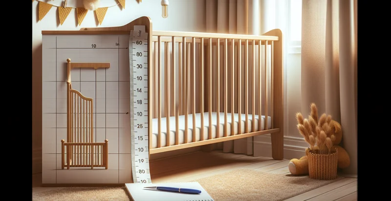 height of crib rail in inches identifier