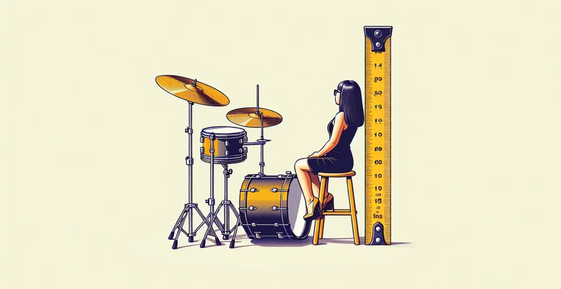 height of drum throne in inches identifier