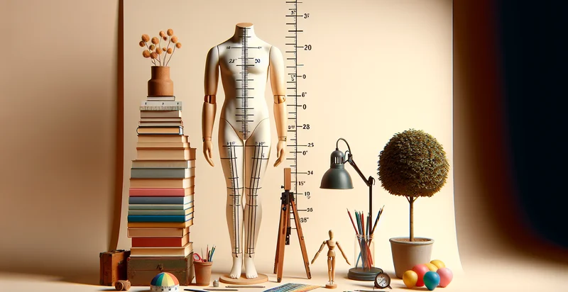 height of mannequin in inches identifier