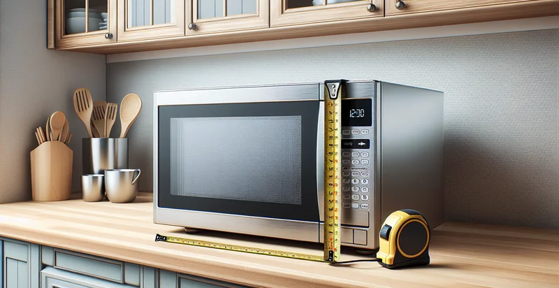 height of microwave in inches identifier