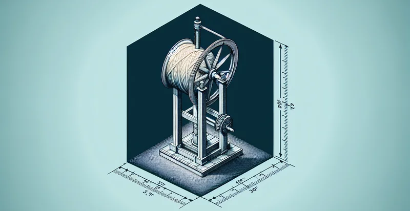 height of yarn spinner in inches identifier