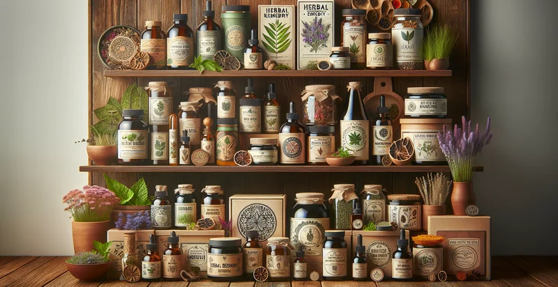 herbal remedy brands identifier