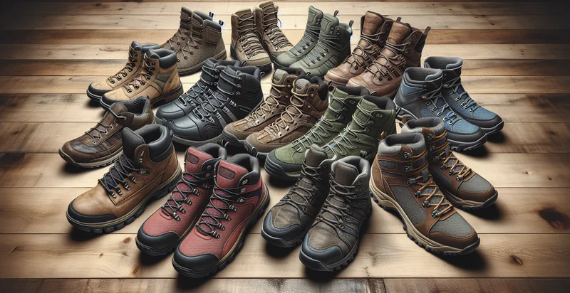 hiking boot brands identifier