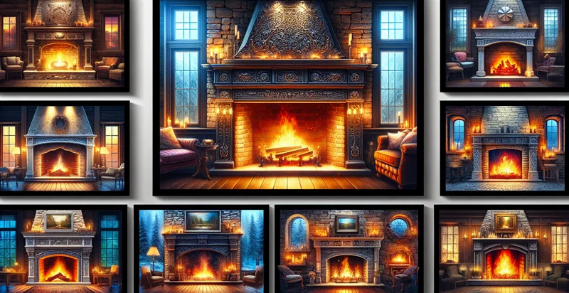 how many fireplaces there are identifier