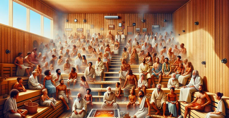 how many people are in the sauna identifier