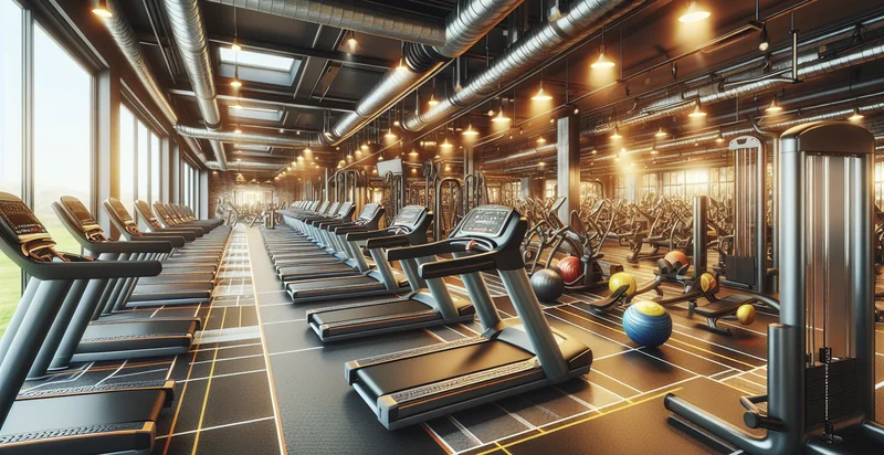 if a gym contains treadmills identifier