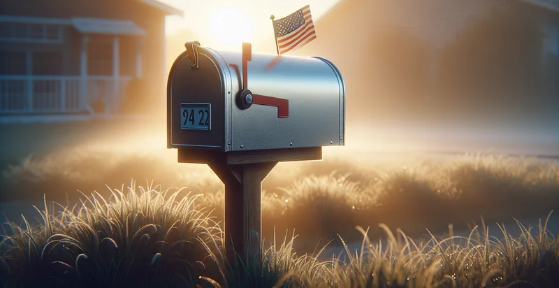 if a mailbox has the flag up identifier