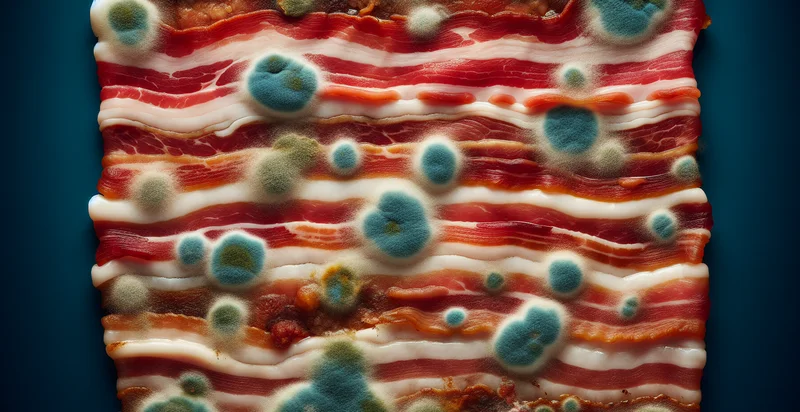 if bacon is moldy identifier