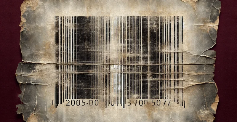 if barcode is faded identifier