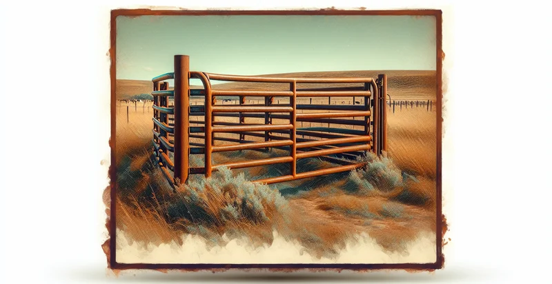 if cattle guard is rusted identifier