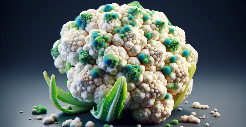 if cauliflower is moldy identifier