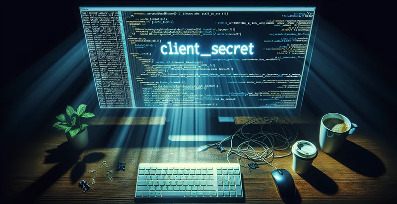 if client secret is in source code identifier