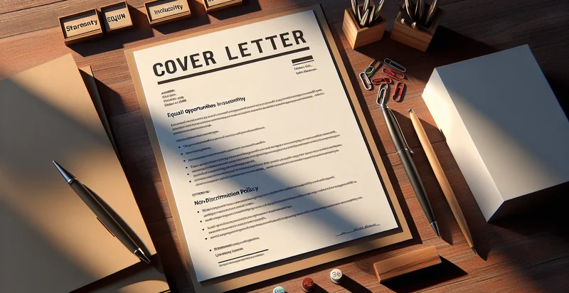 if cover letter expects equity identifier