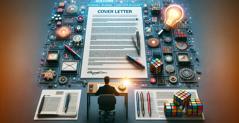 if cover letter indicates problem solving identifier