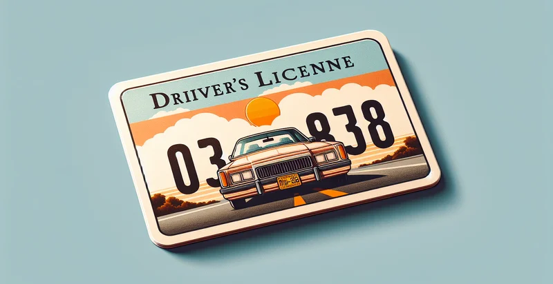 if drivers license number is in plaintext identifier