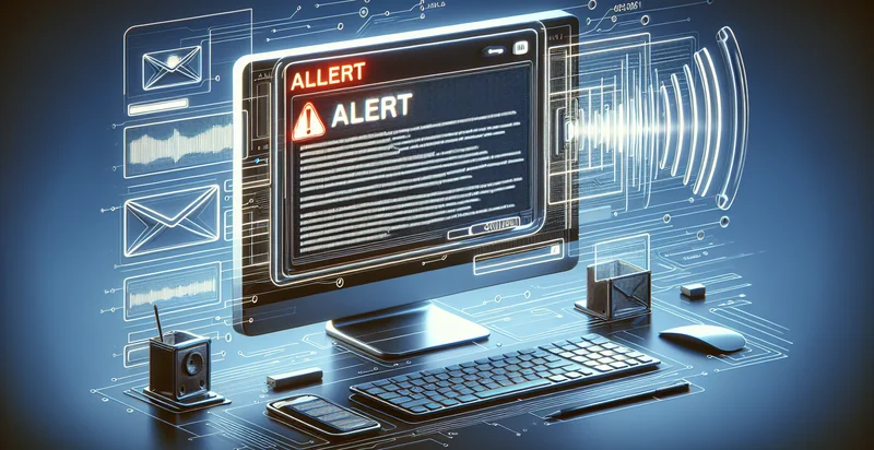 if email is automated alert identifier