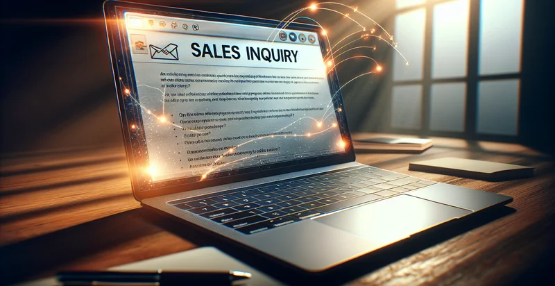 if email is sales inquiry identifier